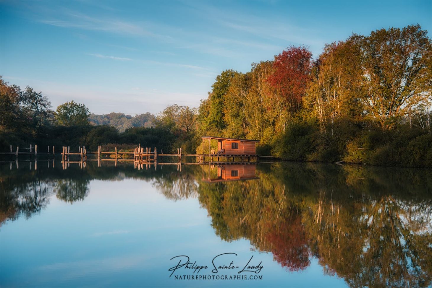 Cabane sur pilotis au coeur de la Lorraine