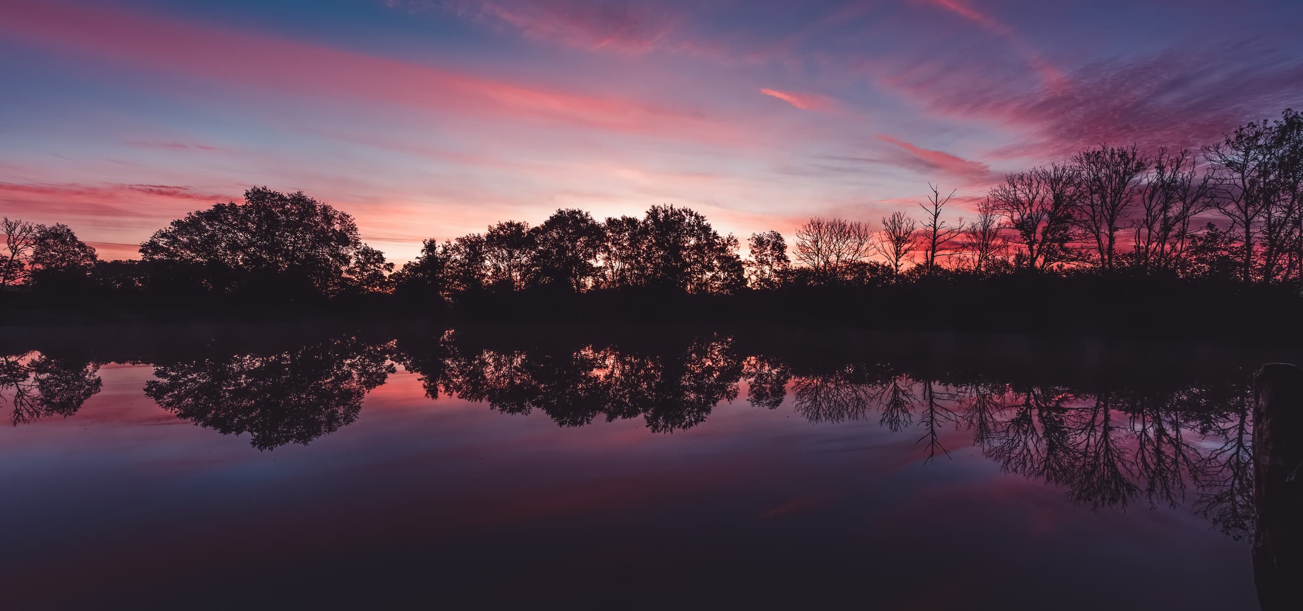 Ciel du soir en Lorraine