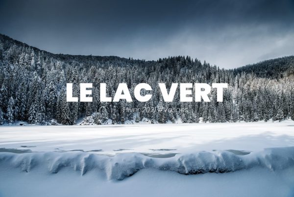 Le Lac Vert en hiver Le Lac Vert en hiver