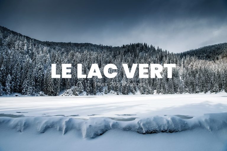 Le Lac Vert en hiver