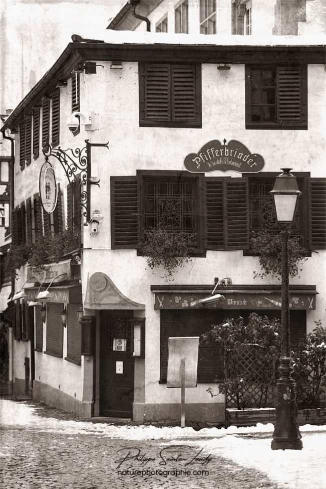 Le restaurant Pfifferbriader à Strasbourg