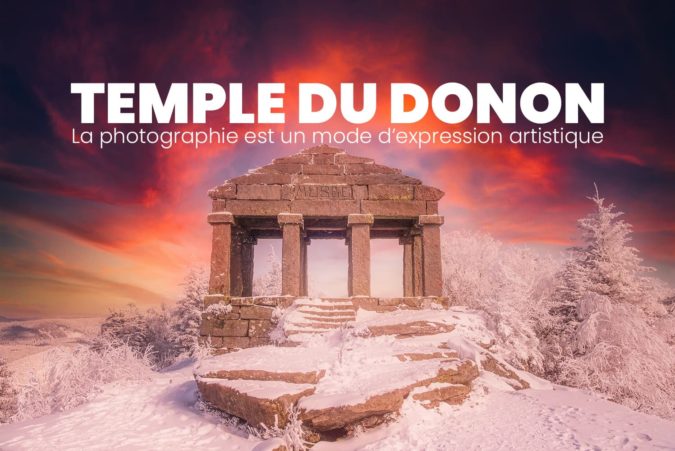 Le-Donon-au-coucher-du-soleil Coucher de soleil sur le temple du Donon