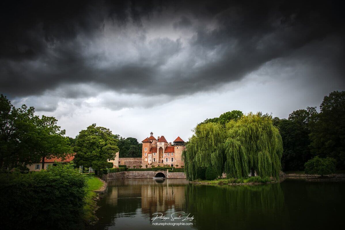 Château de Sercy. Région Bourgogne-Franche-Comté