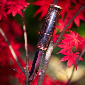 Puukko and Maple Un puukko dans un érable