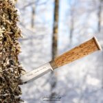 Puukko Marttiini en hiver