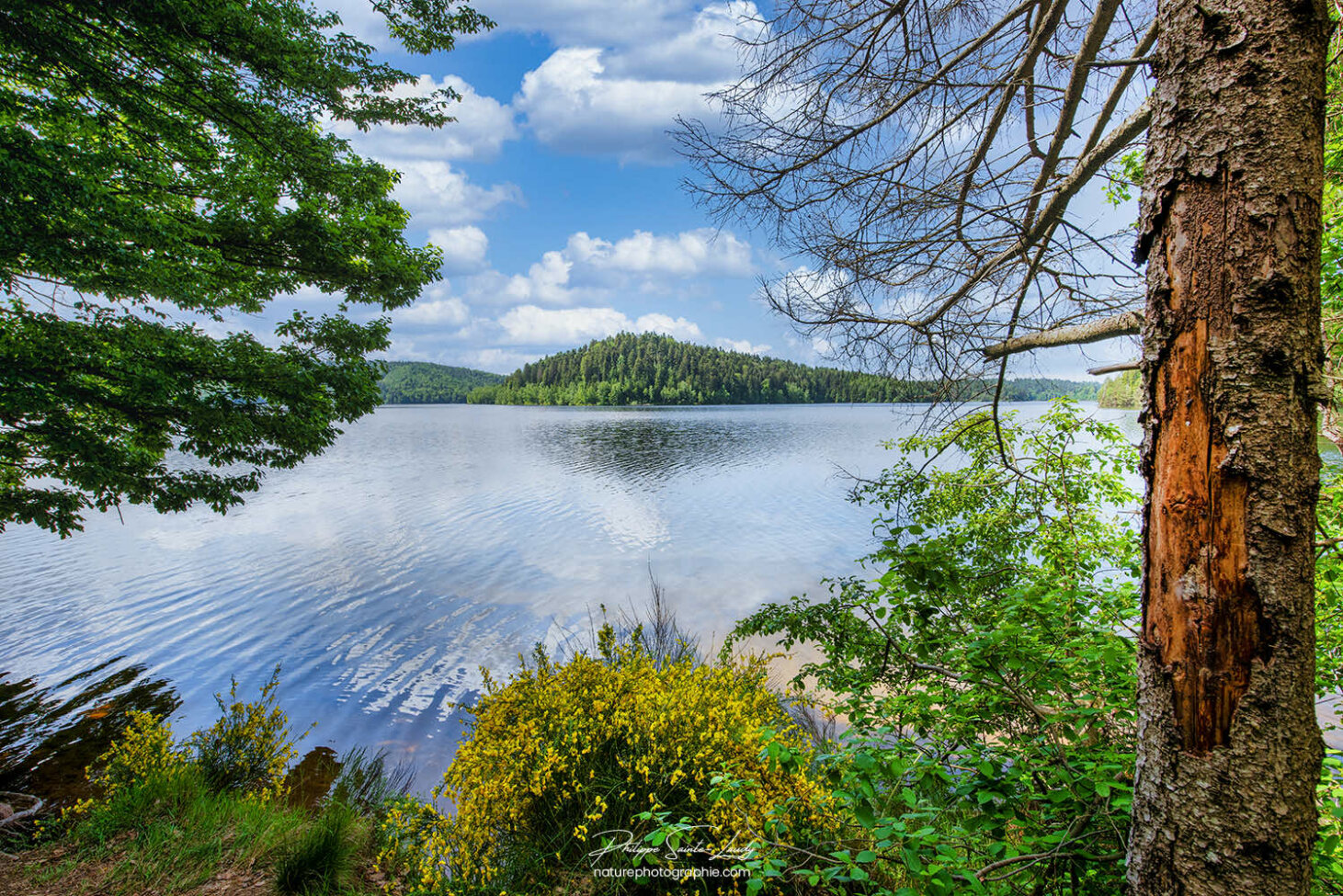 Pierre-Percée un jour en été