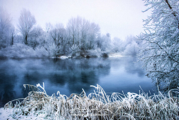 Paintography - Painterly - Lac gelé