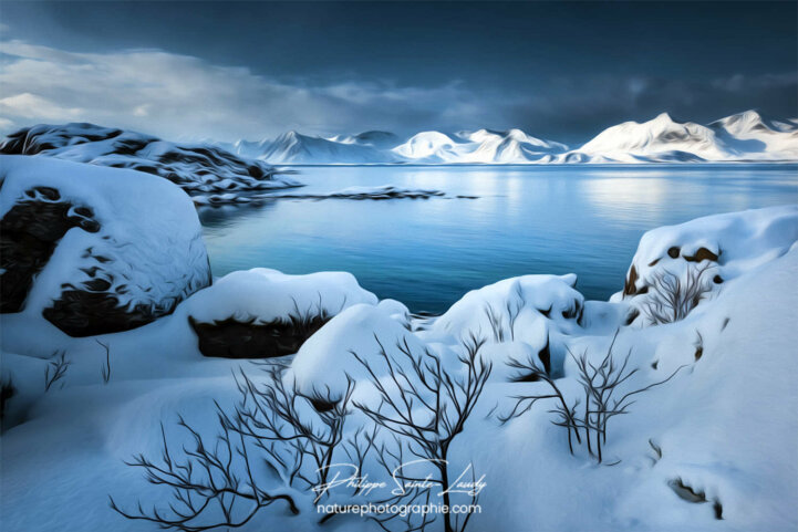 Paintography - Painterly - Fjord Norvégien