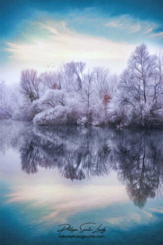 Paintography - Painterly - Paysage d'hiver