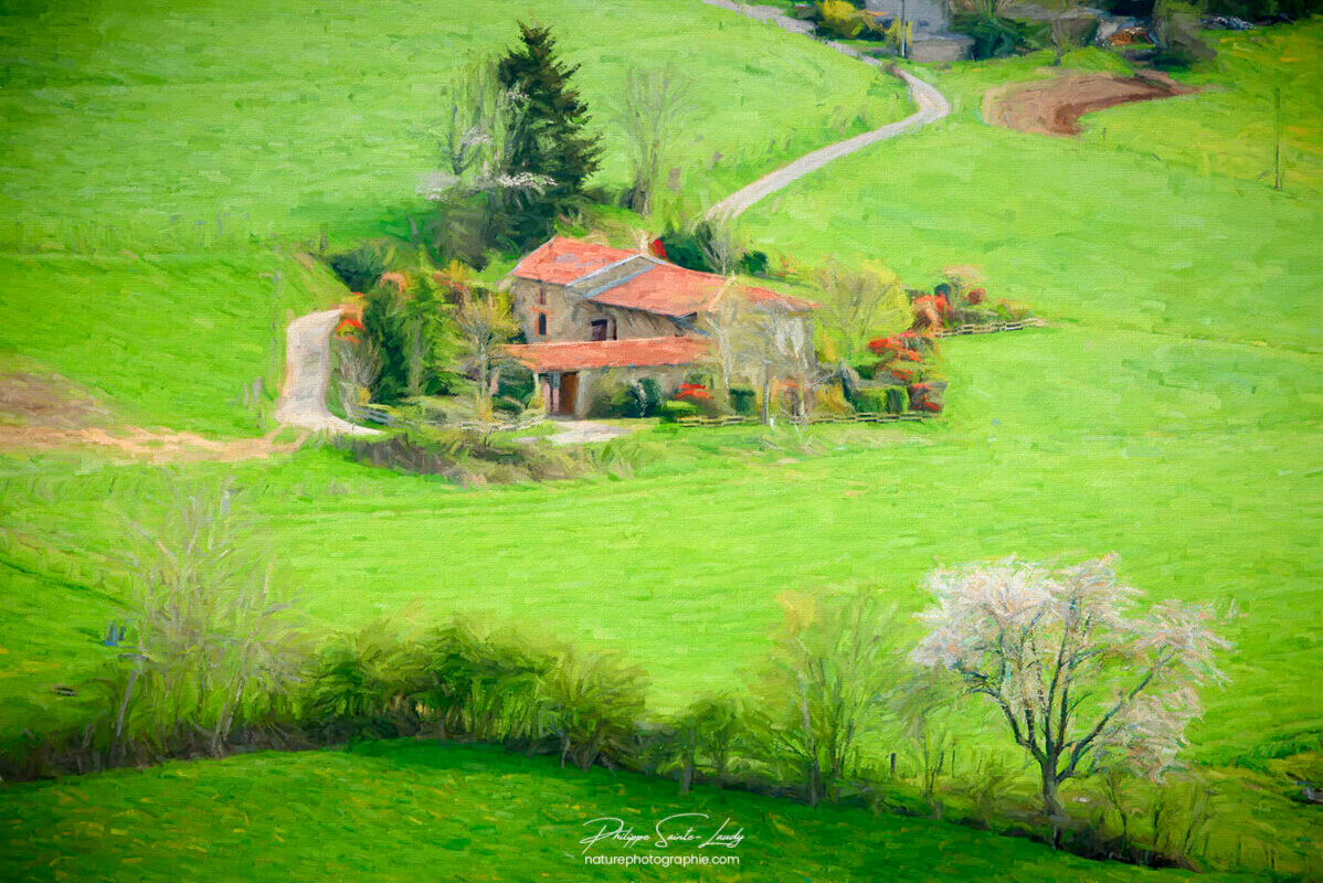 Ferme en région lyonnaise