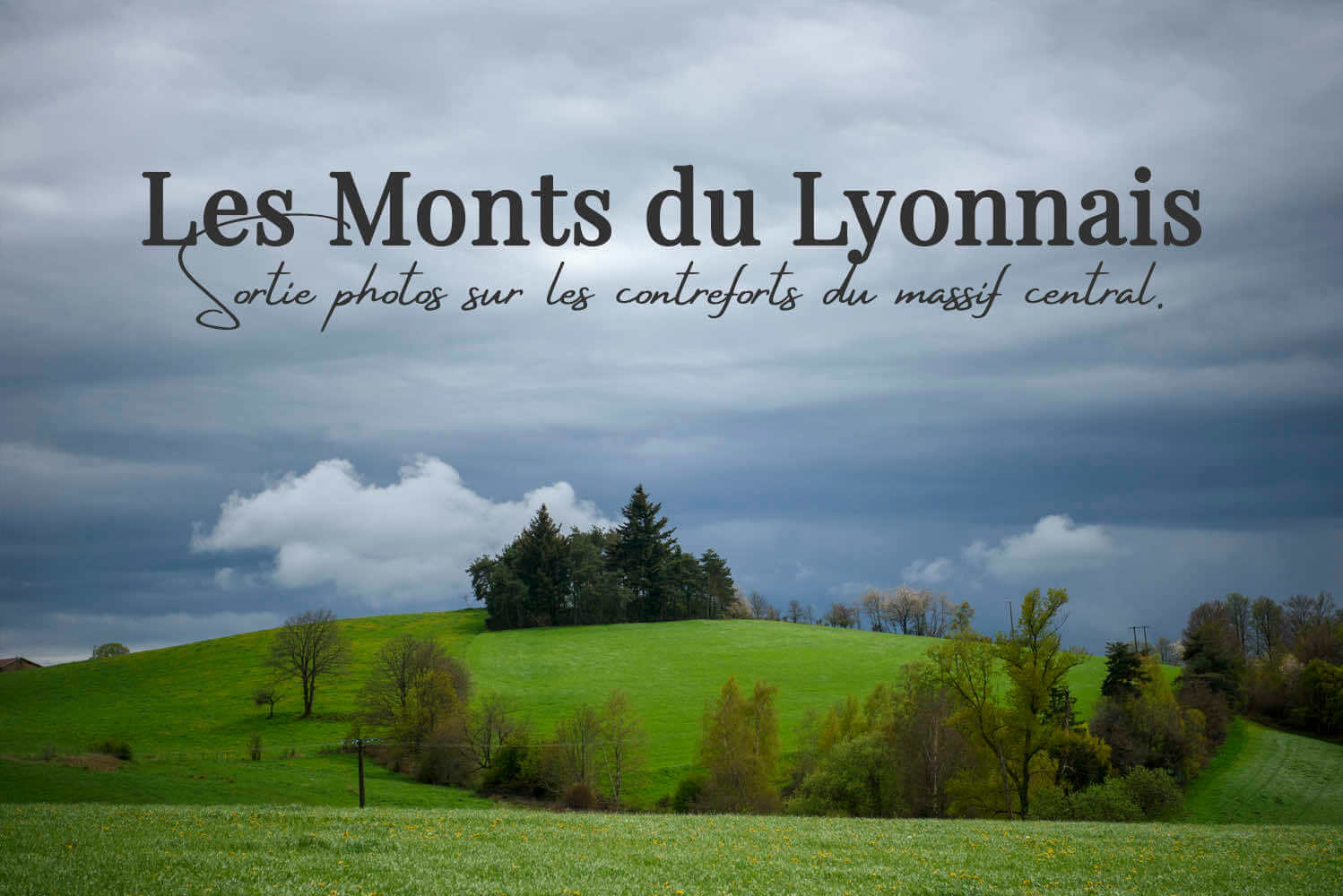 Sortie photos sur les contreforts du massif central.