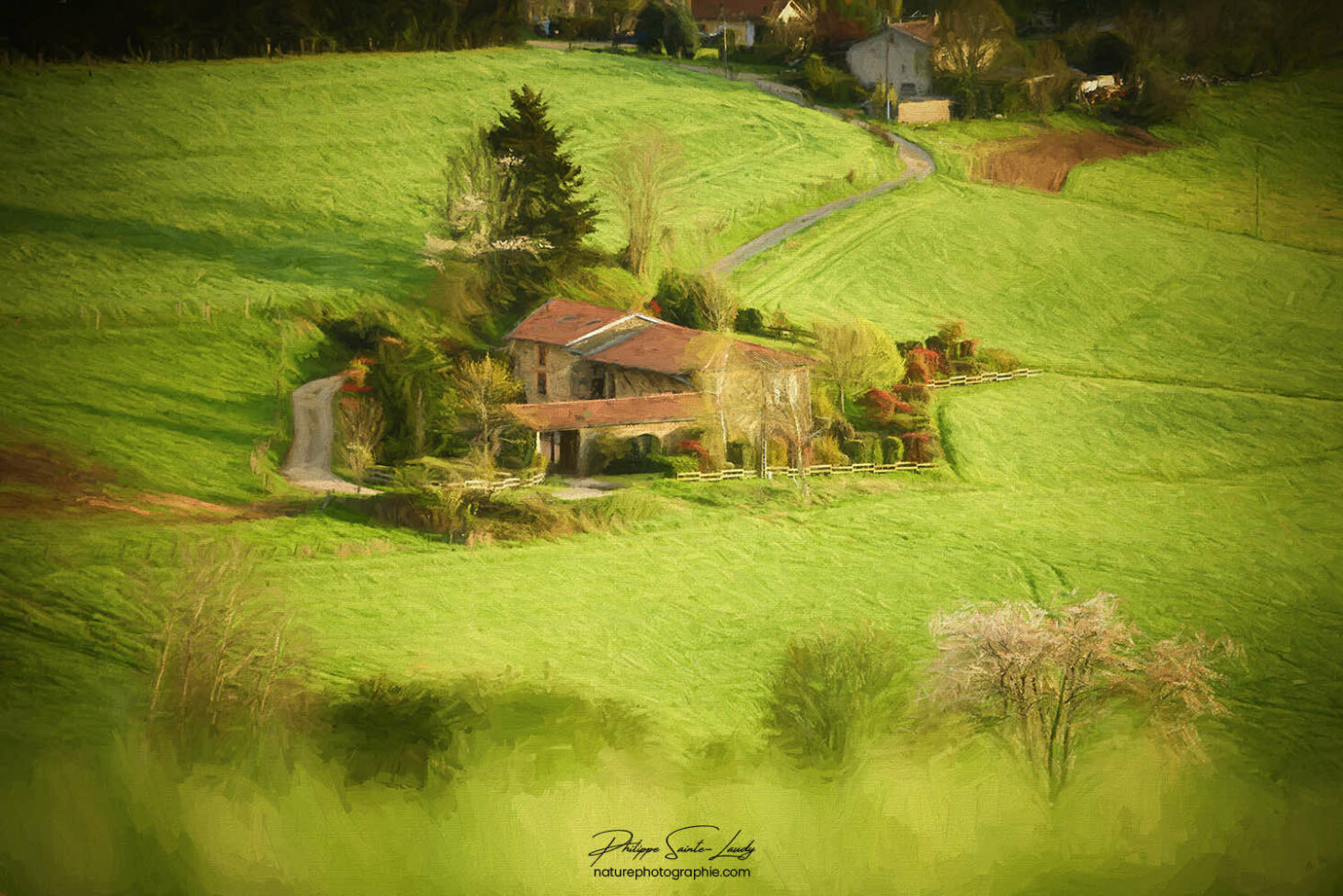 Paintographie dans les Monts du Lyonnais
