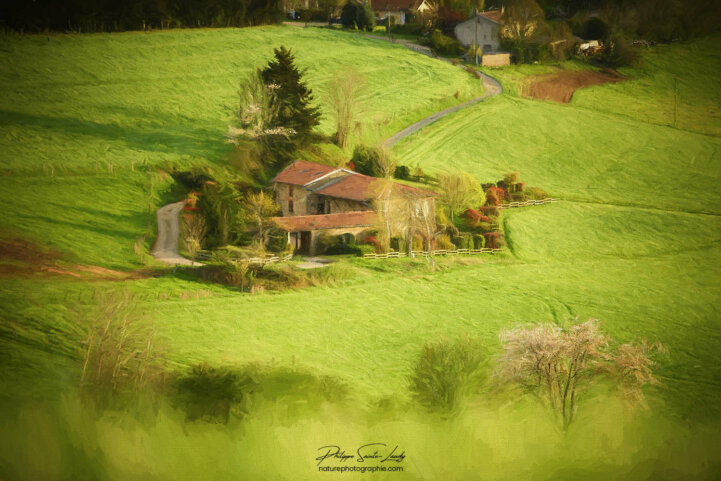 Paintographie dans les Monts du Lyonnais