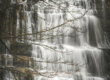 Cascade de l'Éventail dans le Jura