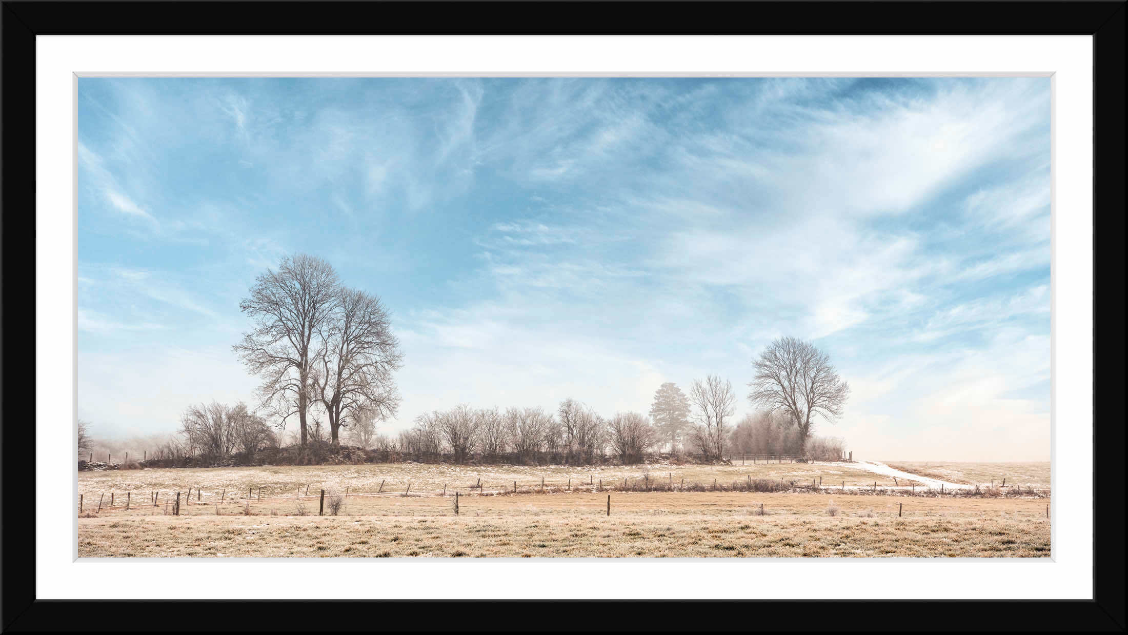 Photo panoramique de la campagne Jurassienne