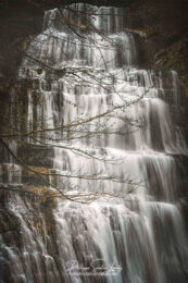 Pose longue sur cascade du Jura