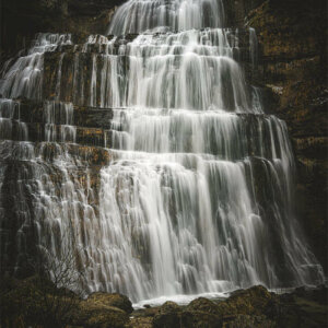 Slower Cascade de l'Éventail dans le Jura
